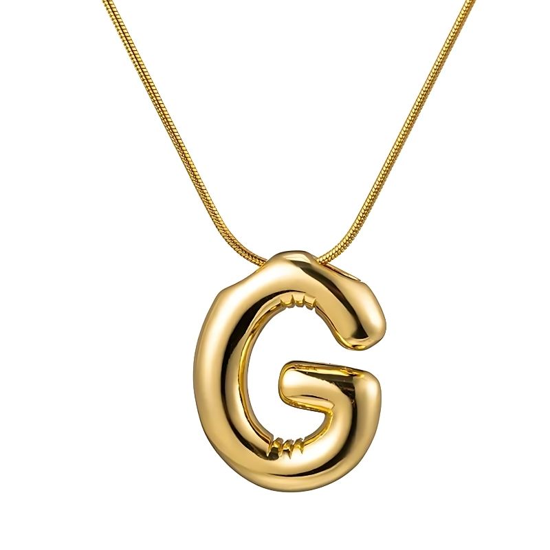 Collar Inicial Loly Chunky