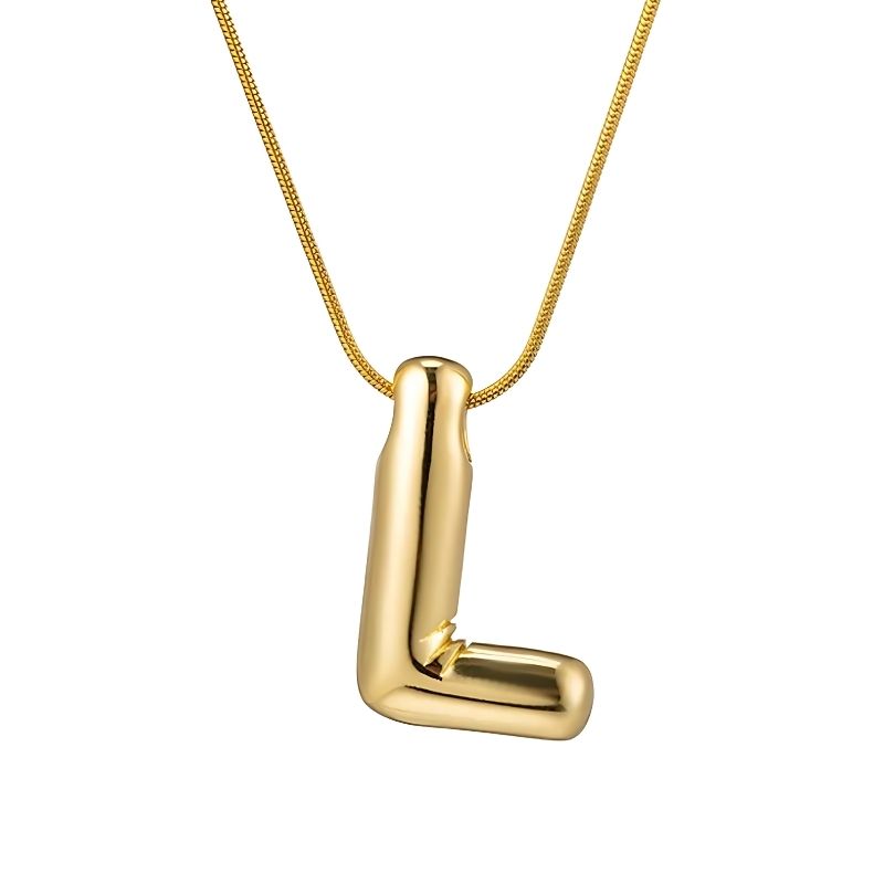 Collar Inicial Loly Chunky