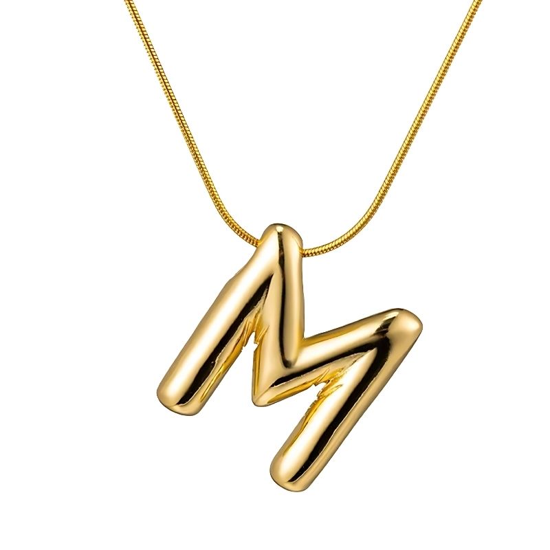 Collar Inicial Loly Chunky