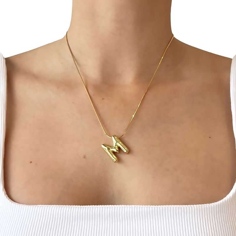Collar Inicial Loly Chunky