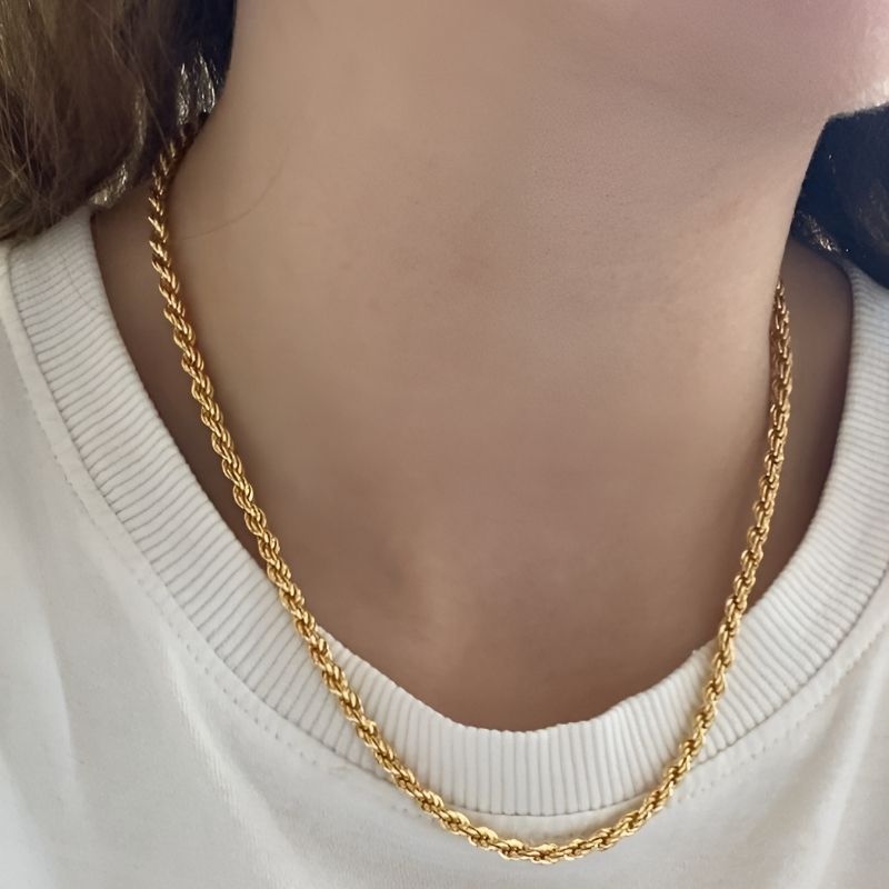 Collar Rope Chain Chunky