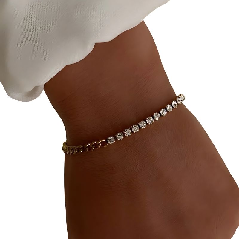 Pulsera Doble Brillo