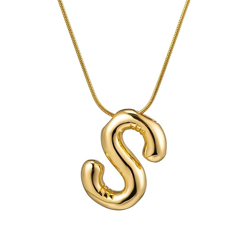 Collar Inicial Loly Chunky