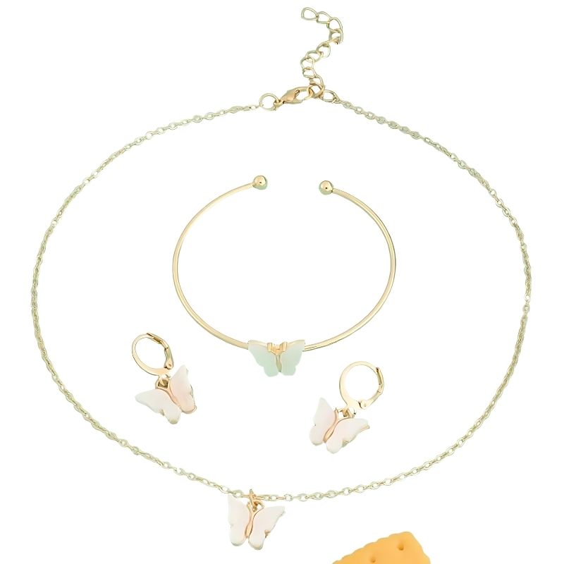 Set Mariposa Blanca