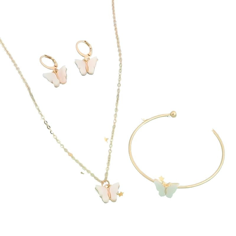 Set Mariposa Blanca