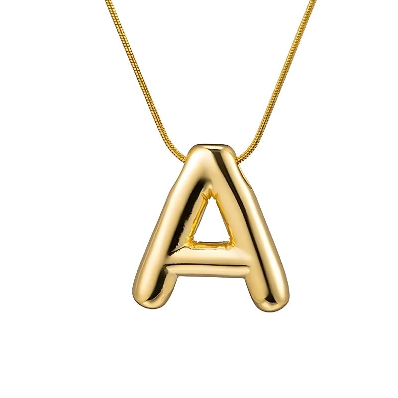 Collar Inicial Loly Chunky