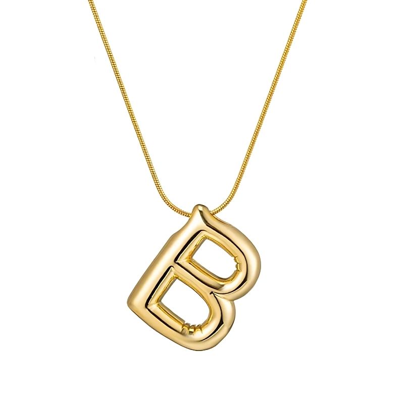 Collar Inicial Loly Chunky