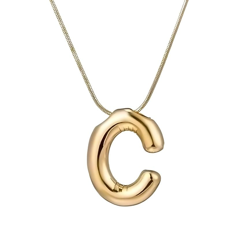 Collar Inicial Loly Chunky