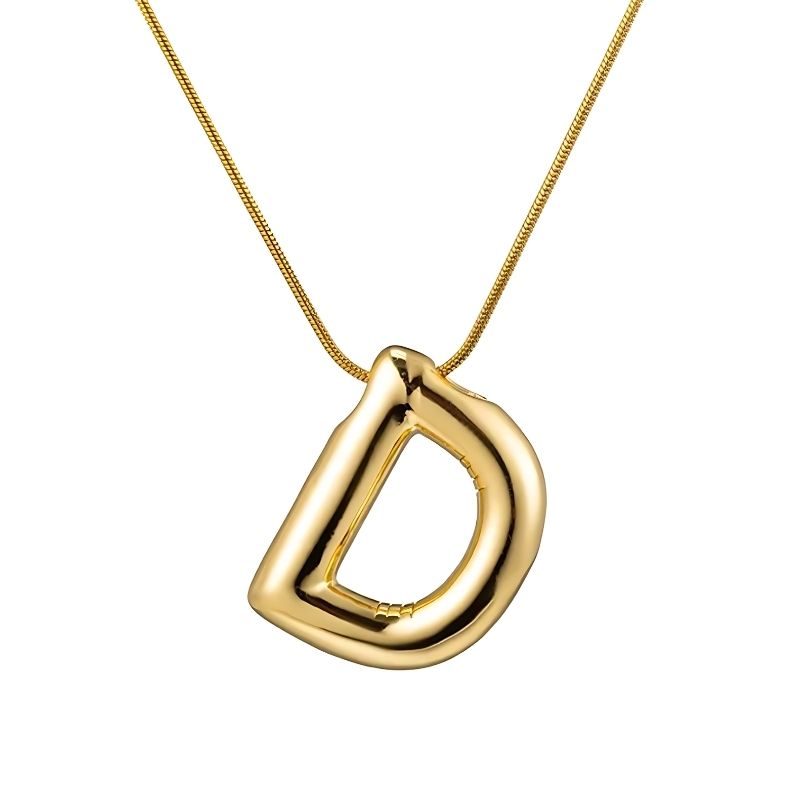 Collar Inicial Loly Chunky