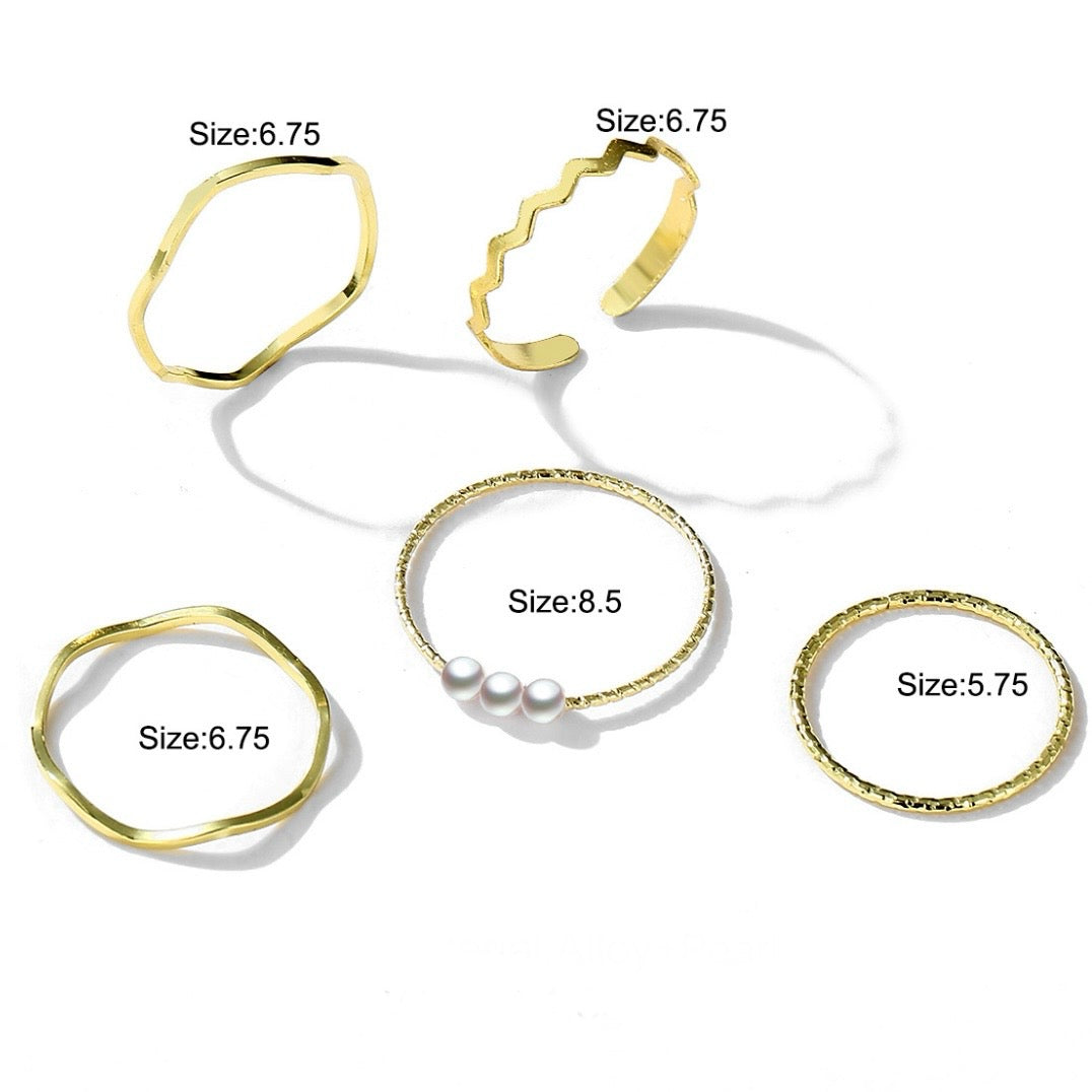 Set de Anillos Minimalistas