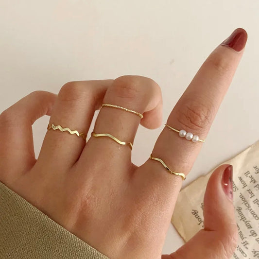 Set de Anillos Minimalistas