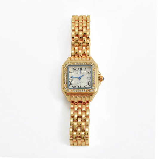 Reloj Eliza Gold Glitter