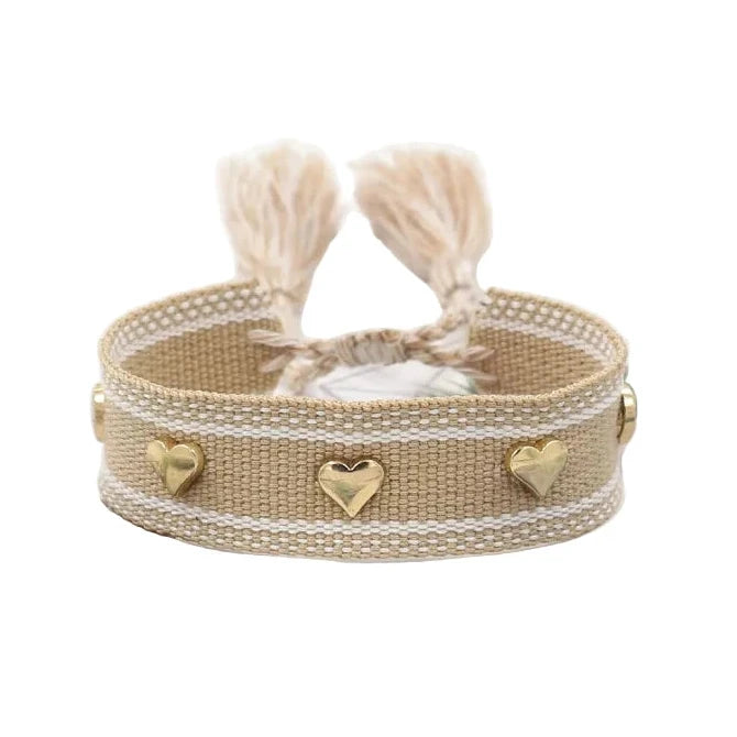 Pulsera Bicolor Beige