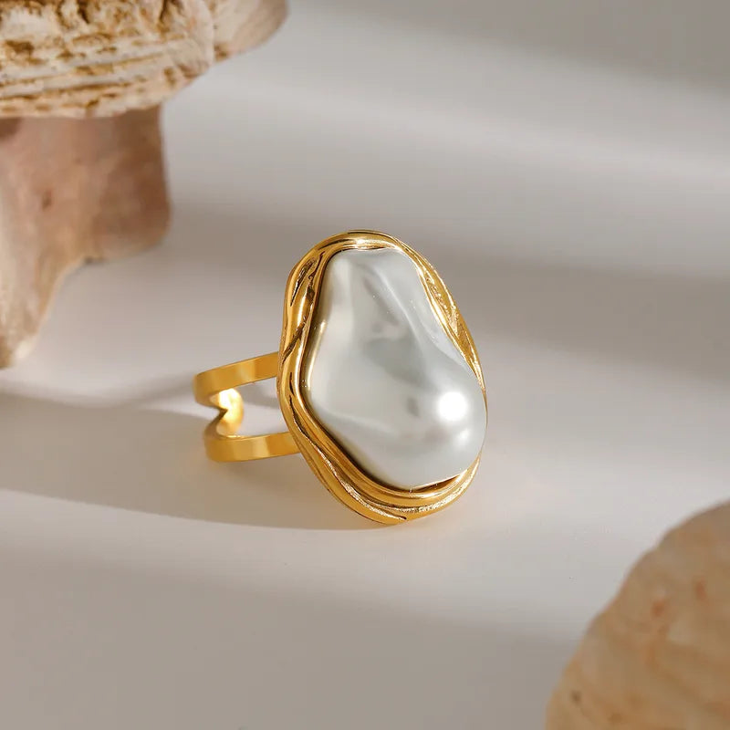 Anillo Big Pearl