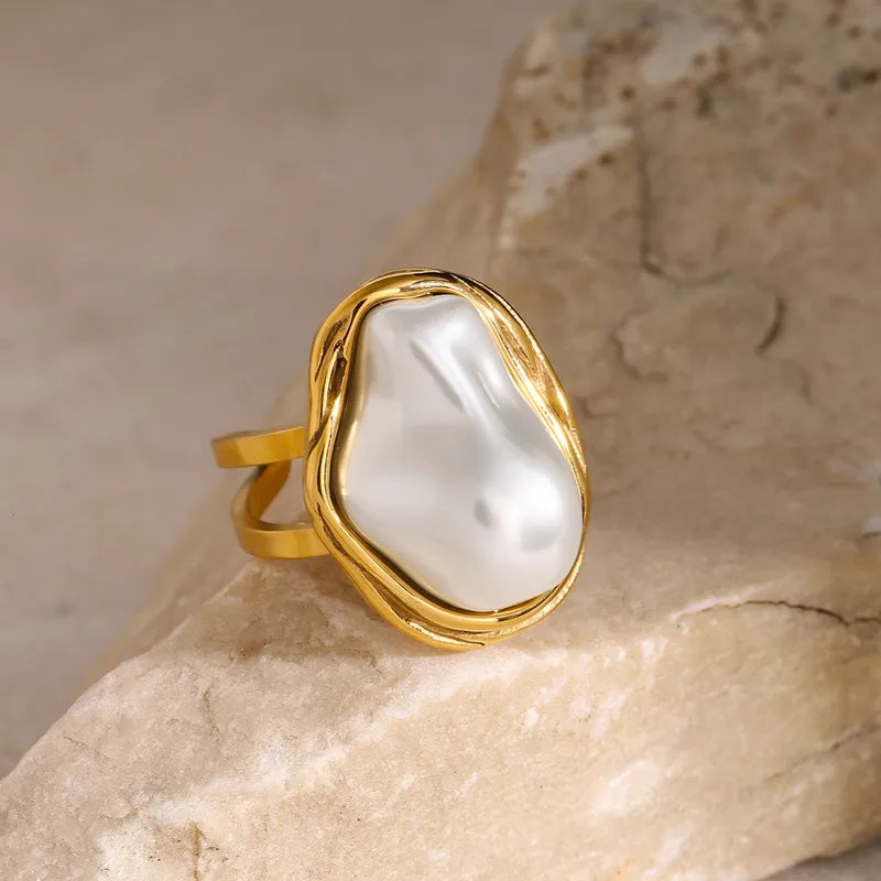Anillo Big Pearl