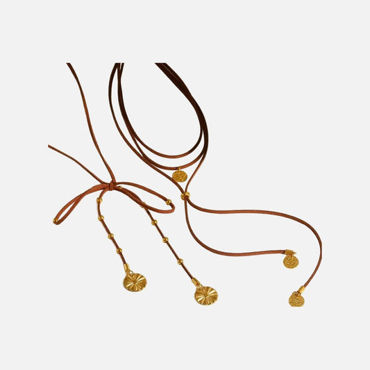 Collar Corbatita Brown